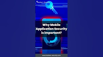 Why Mobile Application Security is important? #cybersecurity #mobileapps #penetrationtesting #cyber