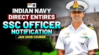 Indian Navy SSC Officer Entry Jan 2026 Course
