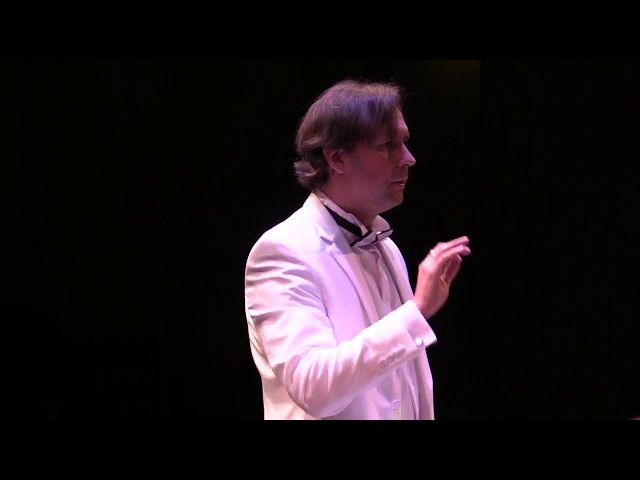 Maxim Kuzin conducts "Romance" from Sviridov's Snowstorm