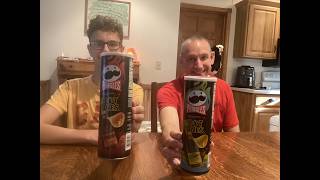 Hot Ones Pringles!  Verde and Barbacoa!  Two Hot Tasty Flavors!