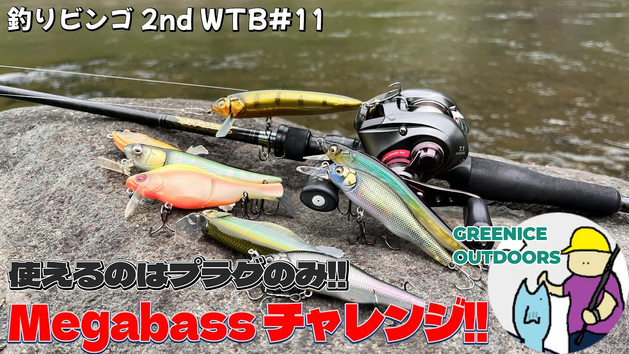 WTB #11 メガバスチャレンジ！
