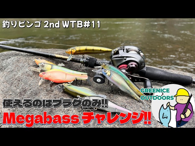 WTB #11 Megabass Challenge! - YouTube