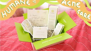 Humane Company Acne Skincare Unboxing