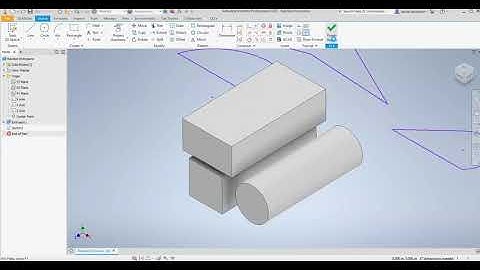 Navigating Inventor 3 - Adding More Sketches and Extrusions