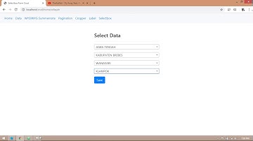 Select Search box CodeIgniter Ajax Bootsrap 4