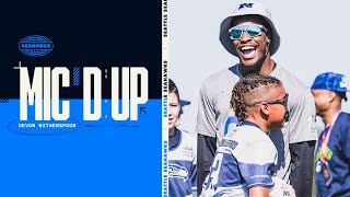 Seahawks Mic'd Up: Devon Witherspoon - Pro Bowl Youth Flag Football | 2024 Seahawks Wealth