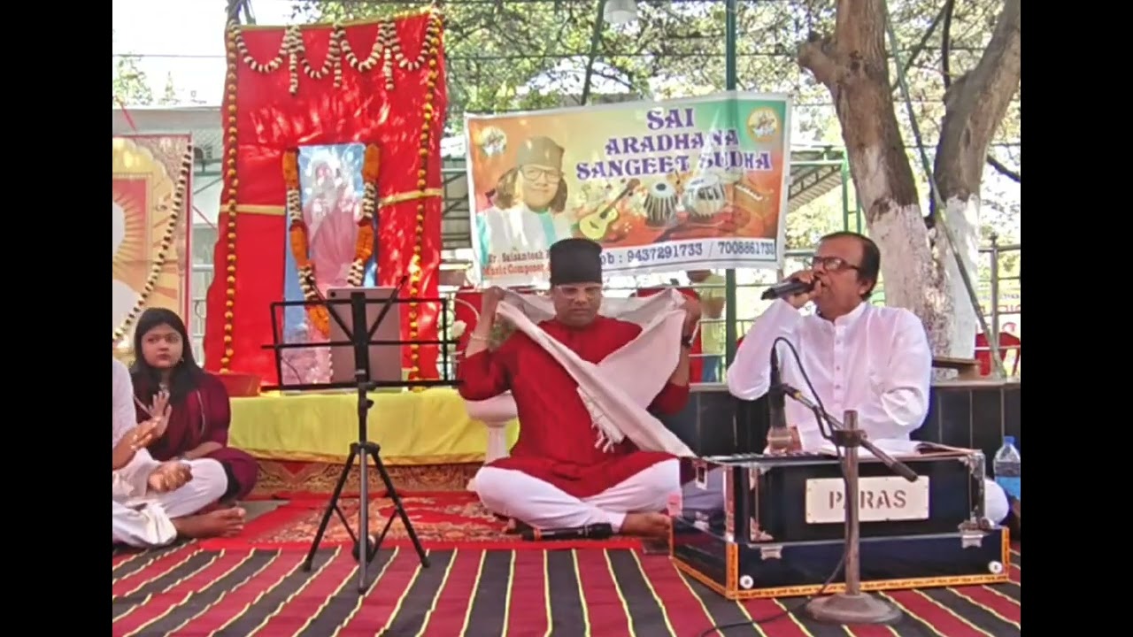 BISWA JAGANNATHA LIVE SINGING BY  BISWARANJAN PATI.. SAI ARADHANA SANGEET SUDHA BHAJAN CONCERT 