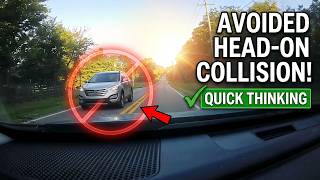 Nearly Head-On Collision on Double Yellow
