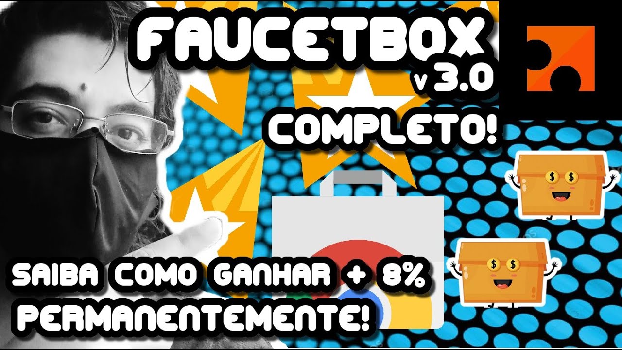 FAUCETBOX; Todas as Novidades da Versão 3! Ganhe mais 8% em todas  moedas. Conheça a função BOOST!