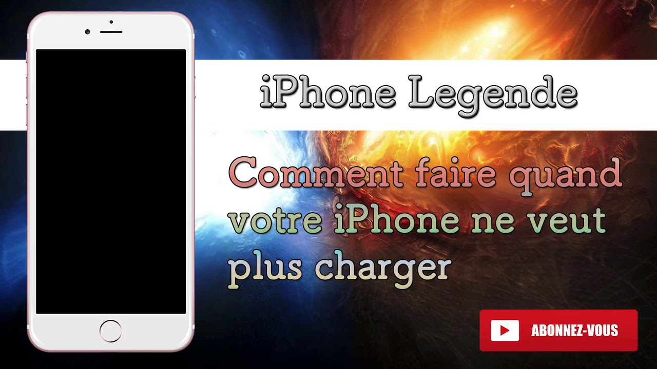 Astuce: Comment faire quand votre iPhone ne veut plus charger - YouTube