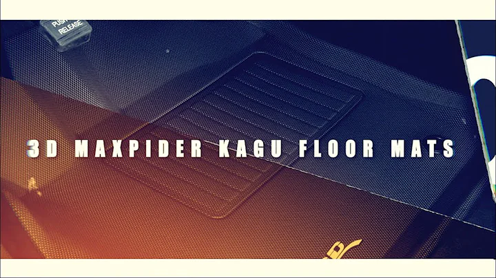 3D Maxpider Kagu Floor Mats - Product Spotlight