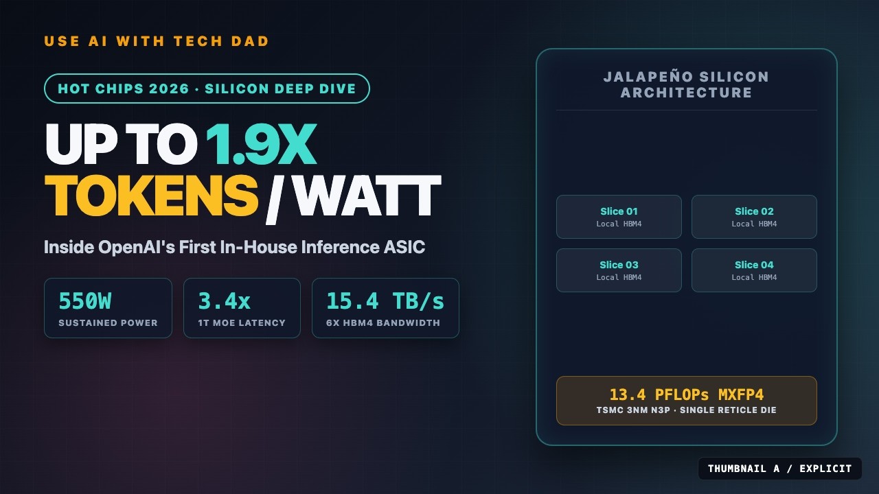 Inference Is a Power Problem: Inside OpenAI's Own Chip - Jalapeño