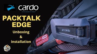 CARDO PACKTALK EDGE - Unboxing & Installation