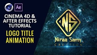 Logo Title Animation - Cinema 4D and After Effect Tutorial