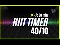 Here is the 40 sec on and 10 sec off for 30 min with dynamic music  mix 64