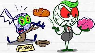 Max Exchanges The Brain for Food - Pencilanimation Short Animated Film @MaxsPuppyDogOfficial