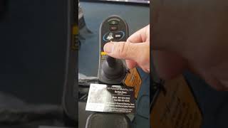 Lock and Unlock VR2 joystick