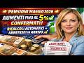 🚨 Pensioni Maggio 2026 | Aumenti fino al 5% 💶 | Ricalcolo Automatico INPS | Arretrati in Arrivo!