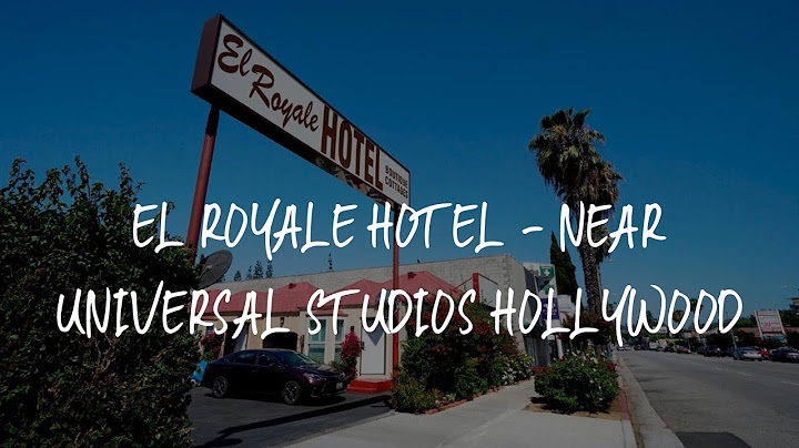 Hotels near universal studios hollywood with free shuttle