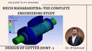 Design of Cotter Joint  1