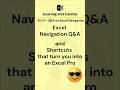 Excel Navigation Q&amp;A + Shortcuts That Turn You Into a Pro with Excel Help and Tutorials EP01