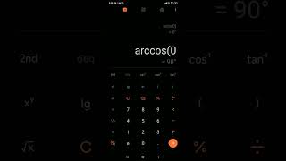 How To Find Arccos Of 0 Degrees