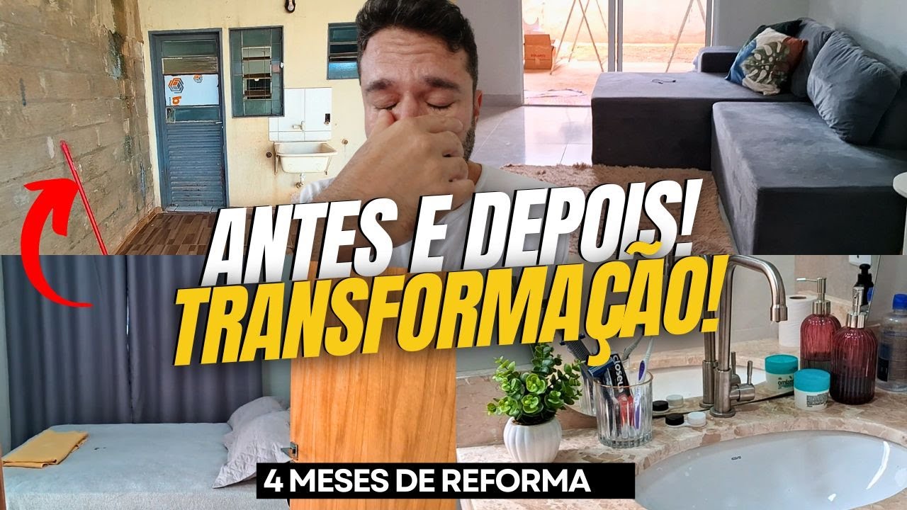 Reforma é assim: luta e superação pela casa dos sonhos #morandosozinho