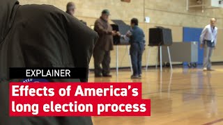 What are the impacts of America's long presidential elections?