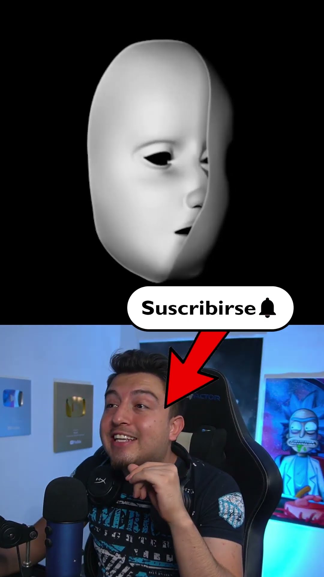 La mascara misteriosa #shorts