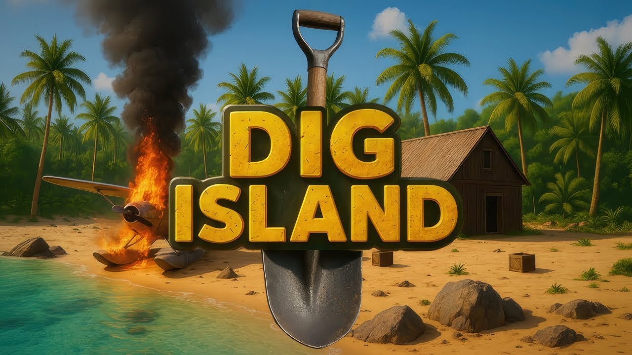 #3 | Island Survival Begins ⛏️ | Dig Island Co-op | Full Gameplay