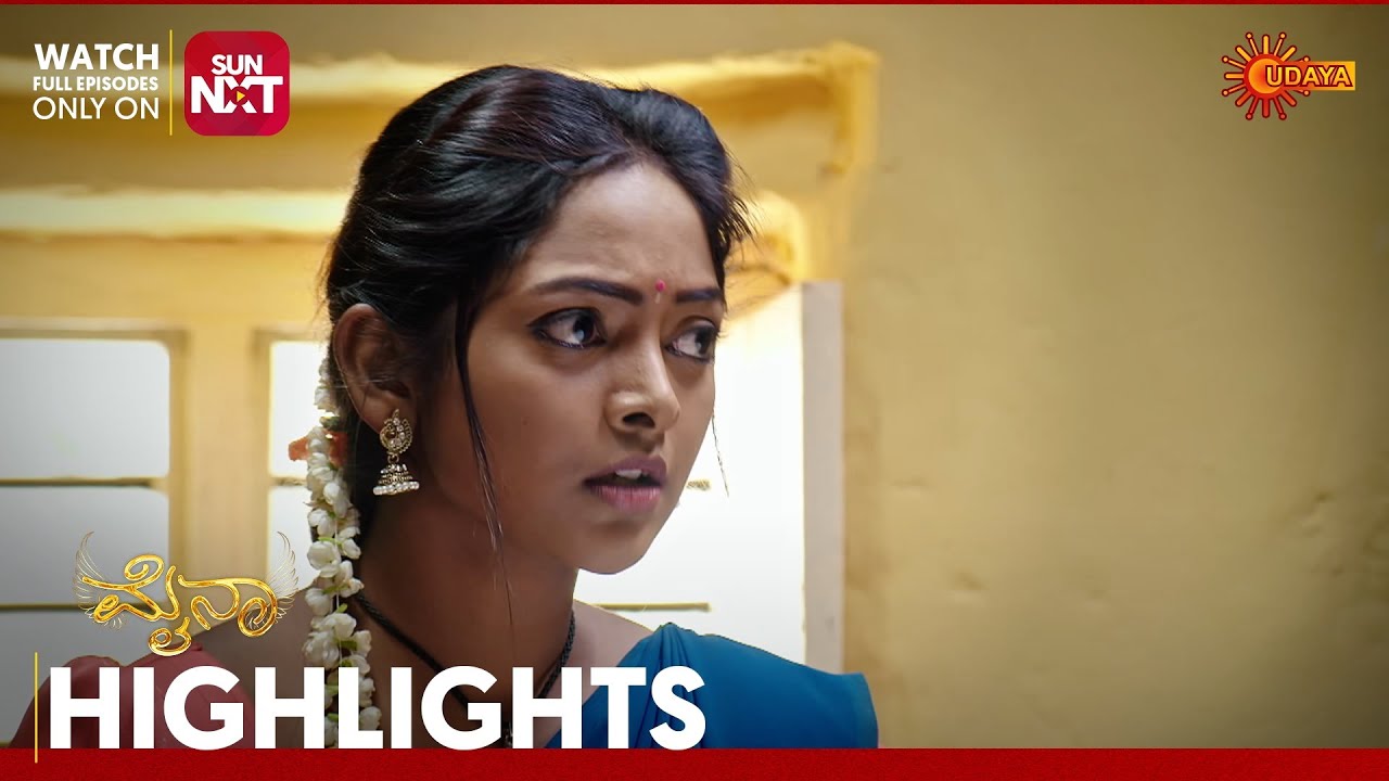 Mynaa Mynaa - Highlights | Full EP free on SUN NXT | 08 Mar 2024 | Udaya TV ...