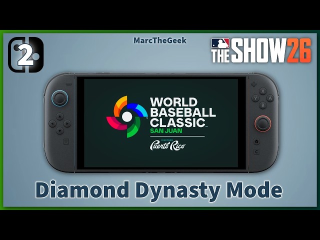 MLB The Show 26 WBC in Diamond Dynasty on Nintendo Switch 2 - YouTube
