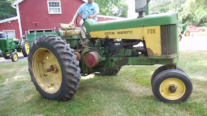 1960 John Deere 730 Diesel Tractor Power Steering Electric Start Narrow Front  NarhiAuctions.com 🚜💥