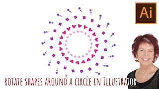 Illustrator - Duplicate Objects in a Circle - an editable effect