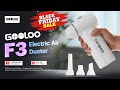GOOLOO F3 Compressed Air Duster For Computer, Car, Keyboard, Outdoor