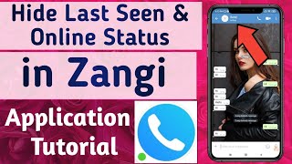 How to Hide Last Seen or Online Status on Zangi Messenger App screenshot 2