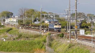 【EF65】東北線 東大宮-蓮田(89) 貨物列車(64)【EF210】
