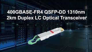 LINK-PP LQD-CW400-FR4C 400G QSFP-DD 1310nm 2km Duplex LC DOM SMF Optical Transceiver Module