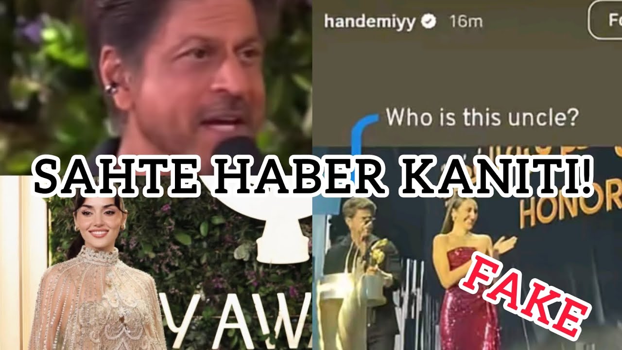 HANDE ERÇEL VE SHAH RUKH KHAN OLAYININ ASLI NE? 🚨 SAHTE HABER KANITI!