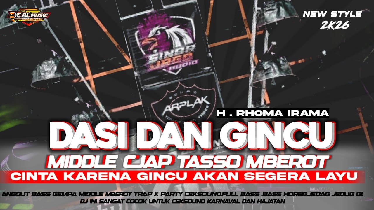 DJ  DANGDUT DASI DAN GINCU CJAP TASSO BASS GEMPA||TRAP X PARTY CEKSOUND