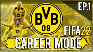 FIFA 22 | Realistic Borussia Dortmund Career Mode | Episode 1 | Marco Rose Reign Begins! (Next-Gen)