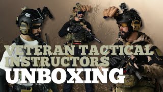 Unboxing the 1/6 scale Veteran Tactical Instructors (3 Versions) action figures from Easy & Simple
