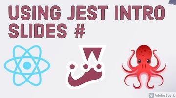 Jest setup with React Application  #17