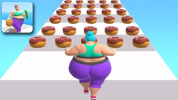 FAT 2 FIT 🍔 Hyper Casual Game All Levels Android,iOS Gameplay
