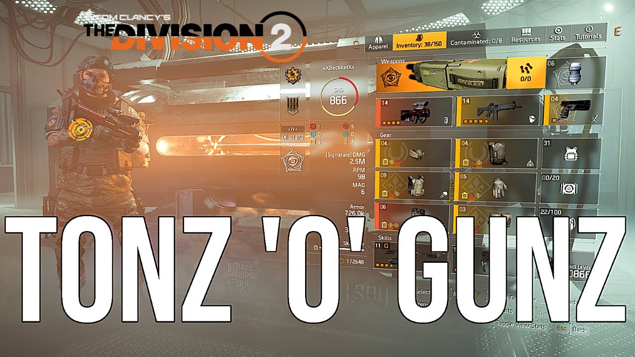 The Division 2 Legendary Capacitor Build Turret Build Wave Form Build Striker Drone