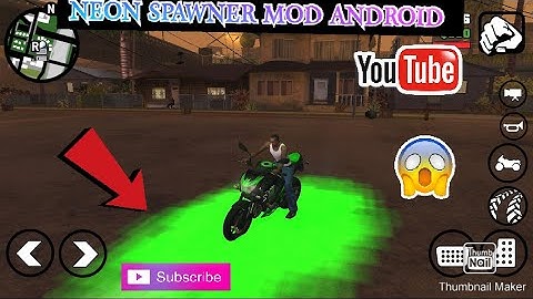 GTA SA NEON SPAWNER MOD ANDROID