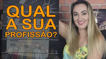 Como perguntar em inglês Qual sua profissão?