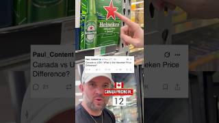 Same Beer Why Are Canadians Paying More?