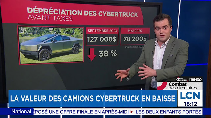 La valeur du Cybertruck s’effondre