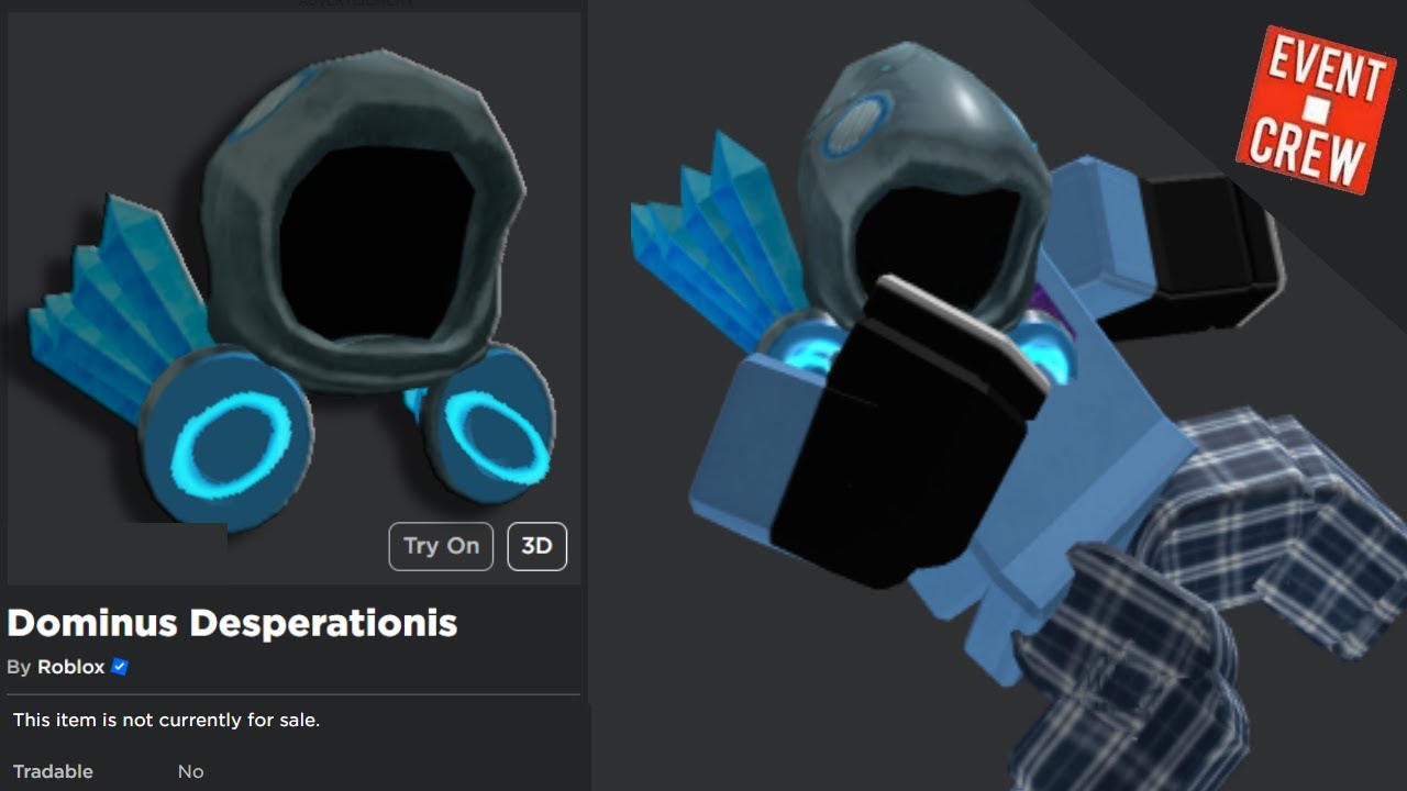 Semi-Frequent Roblox Facts on X: This Dominus was one of many  community-made hats. BrightEyes had purchased the model. While not all  models she owned were entirely planned to be uploaded, it is